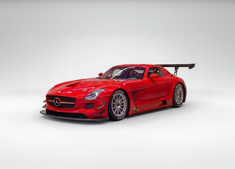2011 Mercedes-Benz SLS GT3 AMG Race Spec Collector Car 1 of 1